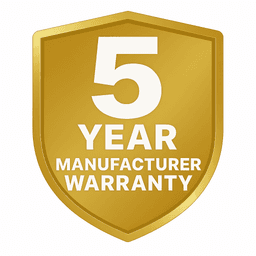 5 Year Warranty