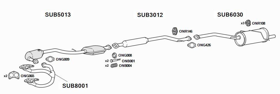 [DIAGRAM] 1997 Subaru Forester Exhaust Diagram FULL Version HD Quality