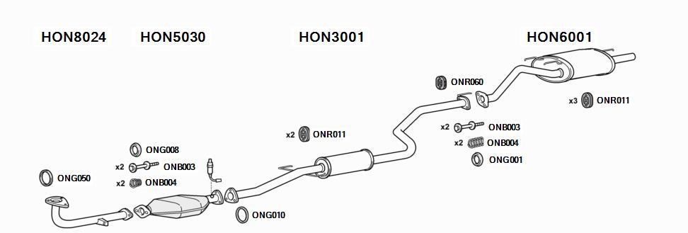 35 2002 Honda Civic Exhaust System Diagram - Wire Diagram Source